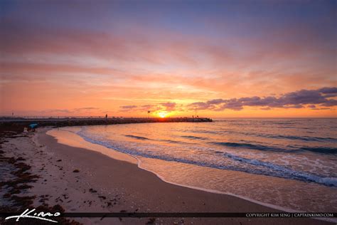 Jupiter Beach Park Inlet Jupiter Florida | Royal Stock Photo