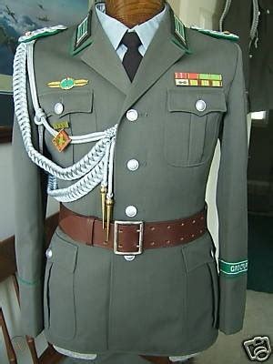 East German Border Guard Officer Uniform with Aiguillet | #42640529