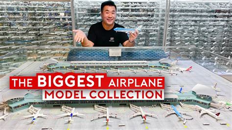 The World's Biggest Airplane Model Collection - YouTube