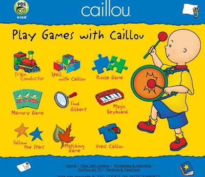 Hello, Net Baby!: Designing + Caillou****