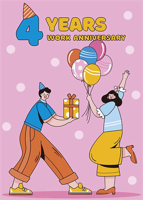 Work Anniversary Cards | Group eCards for office