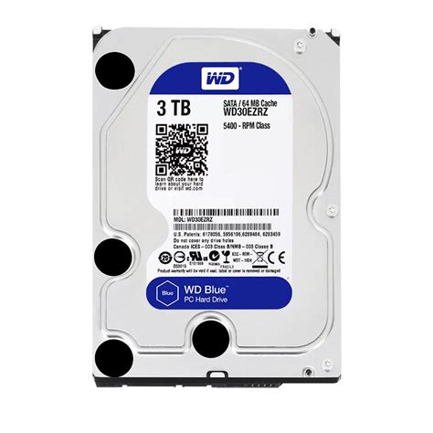 WD Blue 3TB Internal Hard Drive WD30EZRZ | shopping express online