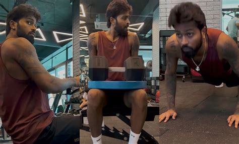 WATCH- “Progress, everyday”- Hardik Pandya shares video of his training as he preps for Team ...