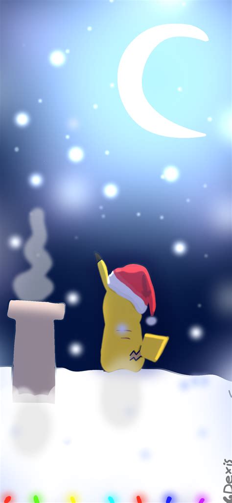 Christmas Pikachu Wallpaper