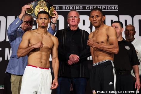 Rolly Romero 139.4 Vs. Ismael Barroso 139.4 - Official Showtime Weigh ...