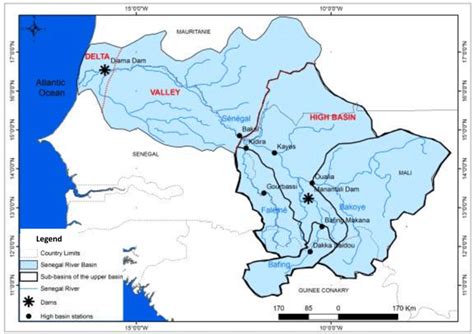 Situation of the Senegal River basin. | Download Scientific Diagram