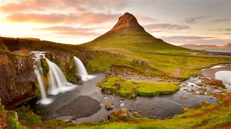 Snaefellsjokull Volcano Mountain Iceland Wallpapers - Wallpaper Cave