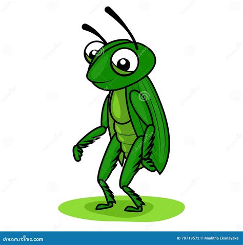 Grasshopper Stock Vector - Image: 70719572