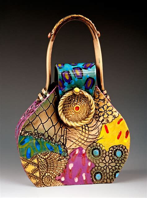 Round Pocketbook Ceramic | Purses and bags, Artistic purse, Vintage purses