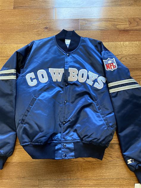 Dallas Cowboys Satin Varsity Jacket | Dallas Cowboys Fans