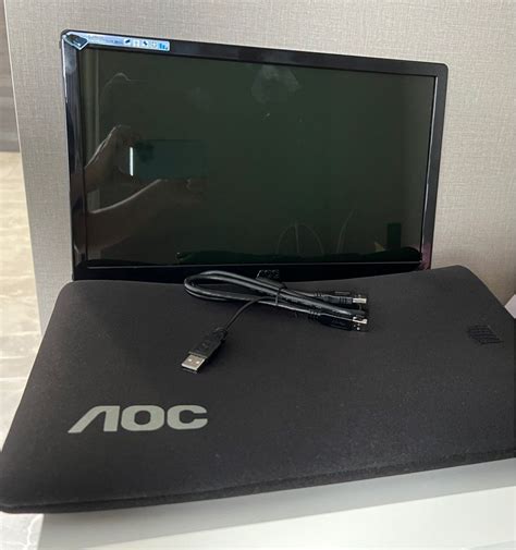 AOC portable monitor, Computers & Tech, Parts & Accessories, Monitor ...