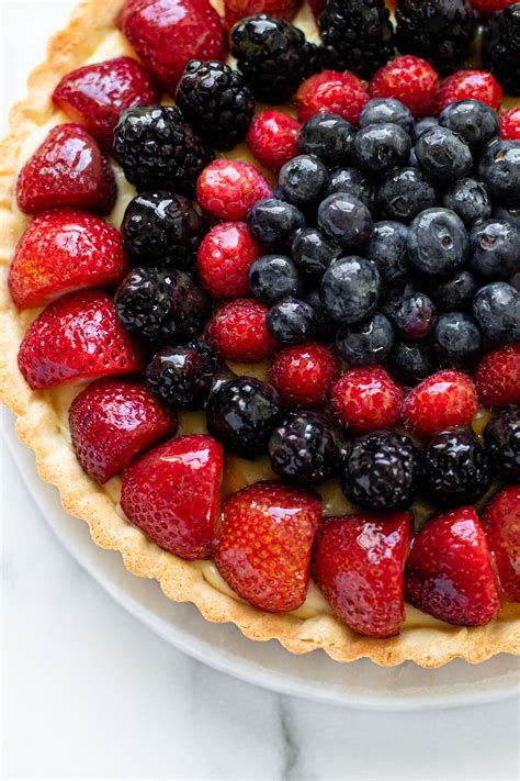 Classic Fresh Fruit Tart - Everyday Pie | Recipe | Fruit tart, Fruit tart recipe, Fresh fruit tart