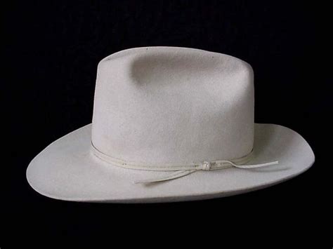 Vintage Stetson Hat Open Road Silver Belly 4X Long Oval Sz 6-7/8 Box F2050 #Stetson #Stetson ...