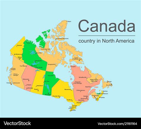 Map Of Canada Provinces