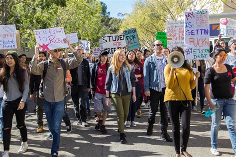 Students March for Free Education and Fair Pay – The UCSD Guardian