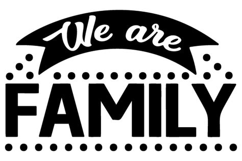 We Are Family SVG Cut file by Creative Fabrica Crafts · Creative Fabrica