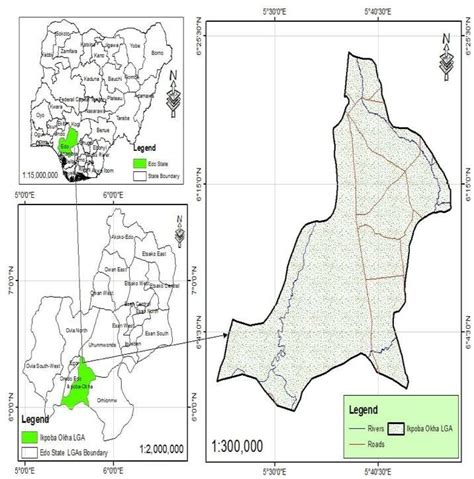 Map of Ikpoba Okha Local Government Area | Download Scientific Diagram