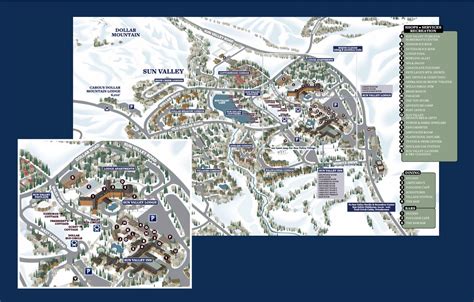 Sun Valley Trail & Resort Maps | Project Powder