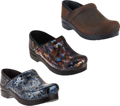 Dansko Professional Leather Slip-On Clogs — QVC.com