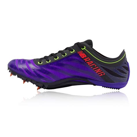 New Balance WSD400v3 Womens Purple Black Athletic Sprint Spikes Shoes B ...