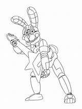 Withered Animatronics Coloring Pages sketch template