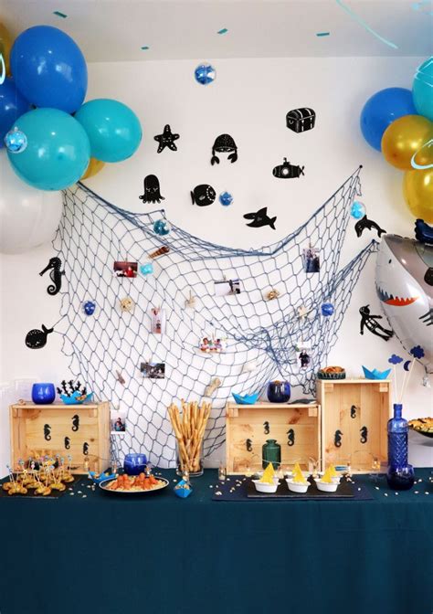 Under The Sea DIY Birthday Party - Party Ideas | Party Printables Blog