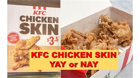 Kfc Chicken Skin Malaysia - KFC Is Officially Selling the Dream, Bags Of Chicken Skin ... : Let ...