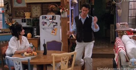 Chandler Bing Just Dance GIF | GIFDB.com