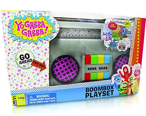 YO GABBA GABBA Boombox Carry Playset - Buy Online in UAE. | Toys And ...