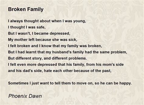 Sad Broken Family Quotes