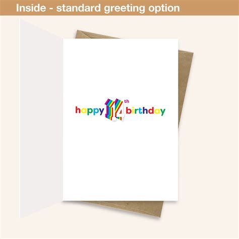 Personalised 14th Birthday Card for Boy for Girl Edit Name 14 - Etsy