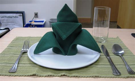 How to Fold a Cloth Napkin- Crown Fold : 7 Steps (with Pictures ...