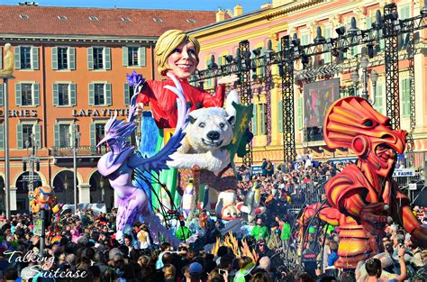 Carnaval de Nice Parade Procession of Floats - The Talking Suitcase