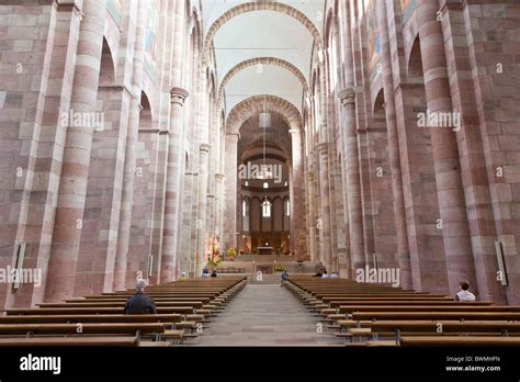 Speyer cathedral interior hi-res stock photography and images - Alamy