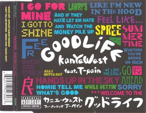 Kanye West Feat. T-Pain – Good Life (2007, CD) - Discogs