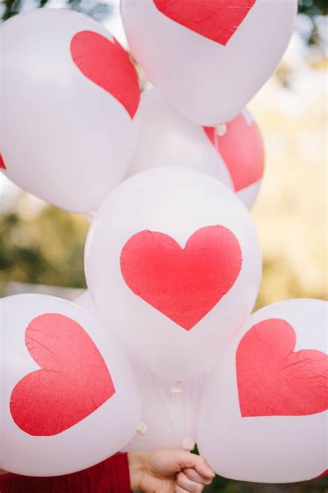 Valentine Heart Balloons - Design Improvised