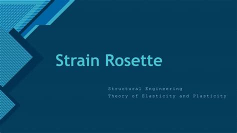 Strain rosette | PPT