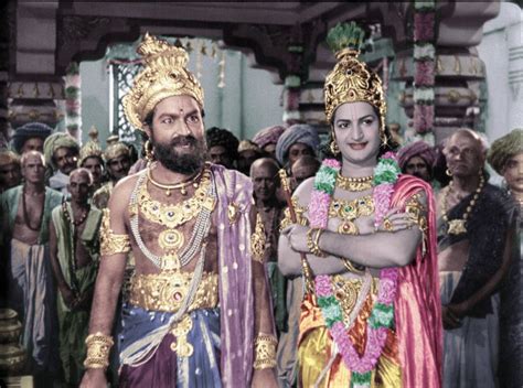 Mayabazar+Movie+(1957)+Coloured+Stills+-+S.V.+Ranga+Rao,+Savitri,+N.T.Rama+Rao,+Nageswara+Rao ...