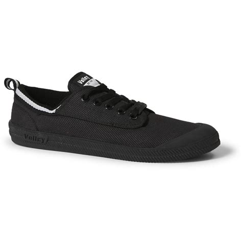 Volley Men's Canvas Lace-Up Shoes - Black - Size 13 | BIG W