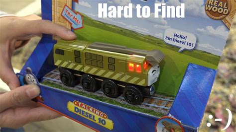 Hard to Find Talking Diesel 10 Wooden Railway Unboxing & Playtime - YouTube