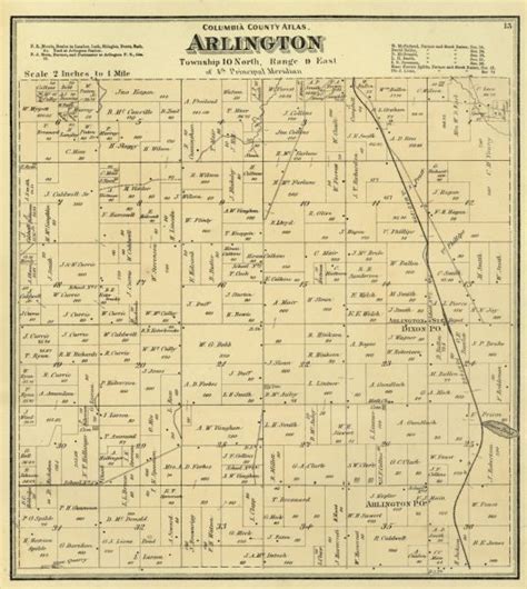 Plat Map of Columbia County | Map or Atlas | Wisconsin Historical Society