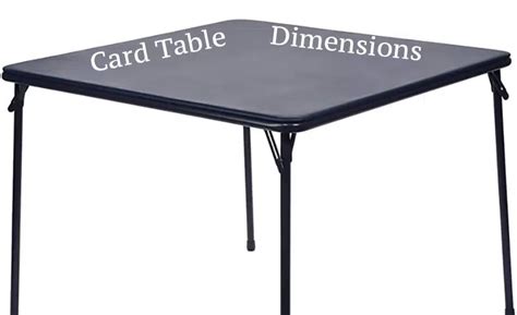 Card Table Dimensions (Square, Rectangular, Circular, Etc.) | Geeky Matters