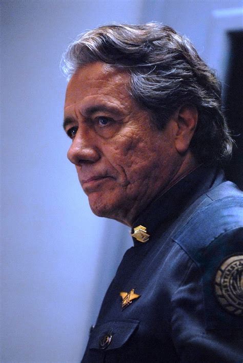 Admiral William Adama from Battlestar Galactica | Battle star ...