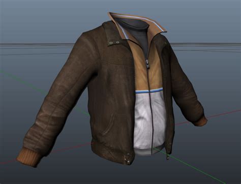 ArtStation - GTA IV Remastered - Niko's Default Upper Clothing