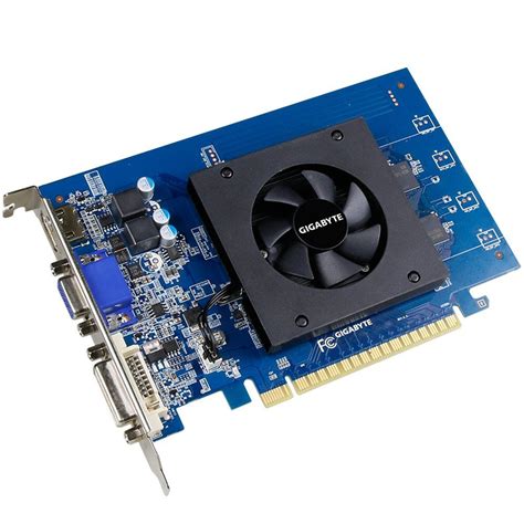 Placa de Vídeo NVIDIA GT 710 1GB, DDR5, 64 Bits GV-N710D5-1GI - Gigabyte - Glacon Informática