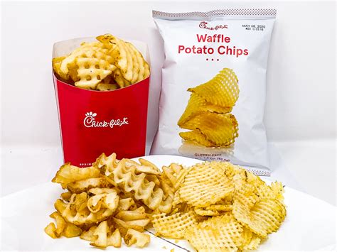 Tales of the Flowers: Chick-Fil-A Waffle Potato Chips compared to Chick-Fil-A Waffle Potato Fries