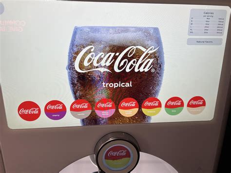 New flavors on Coke Freestyle machines : r/ToFizzOrNotToFizz