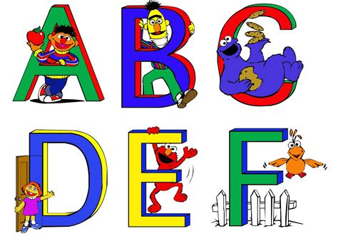 Sesame Street Alphabet Printables | Images and Photos finder