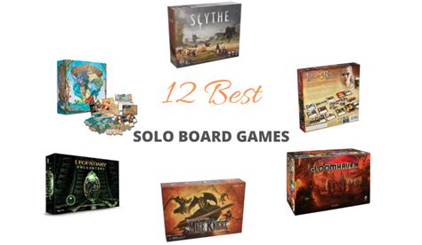 The 12 Best Solo Board Games of 2021 [Ranking & Reviews]