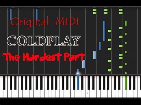 Coldplay - The Hardest Part [Piano Tutorial] (♫) - YouTube